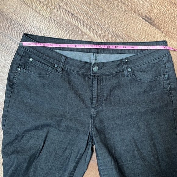 Prana five pocket boot cut black jeans, size 14 - Picture 4 of 5